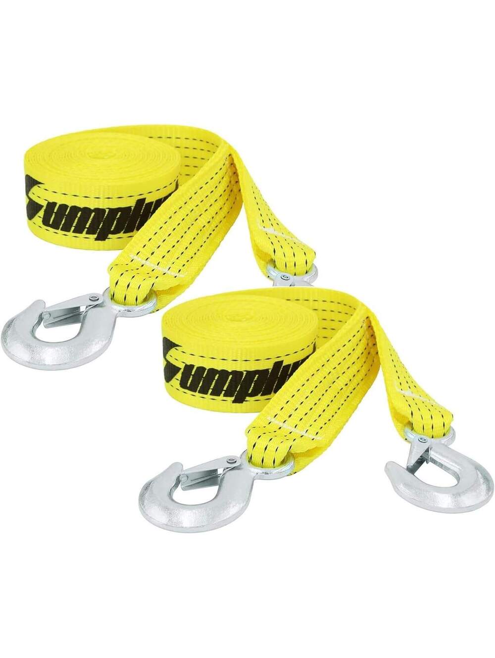 Tow Straps with Hooks 2" x 20', 15,000-lb, 2-Pack, Automotive, Towing Straps